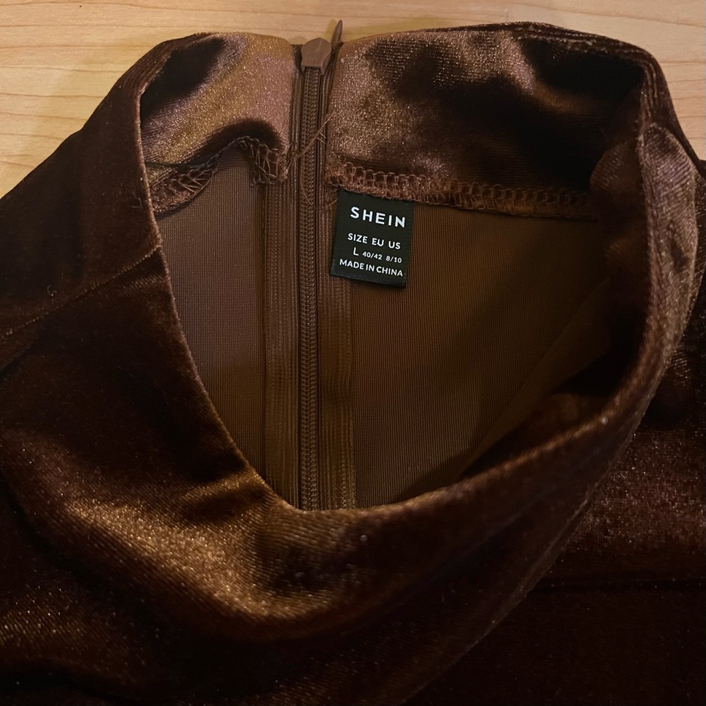 SHEIN velvet blouse - Picture 5 of 5